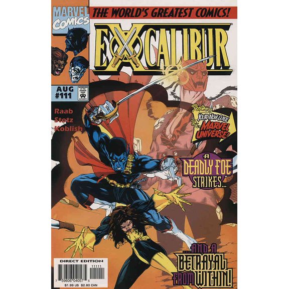 Excalibur #111 VF ; Marvel Comic Book