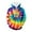 a-Green28445, variant on FINALGANG Boys Girls Colorful Rainbow Tie Dye Prints Hoodie Kids Casual Loose Fit Long Sleeve Pullover Sweatshirt With Kangaroo Pocket For Daily Wear Lovely Top