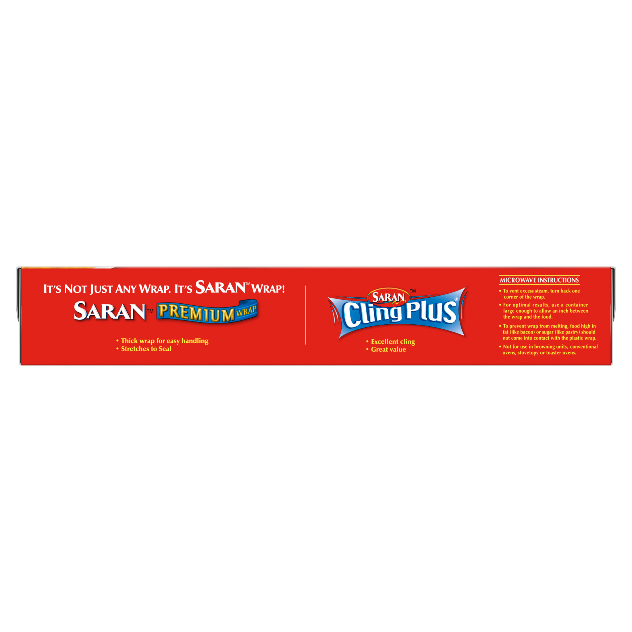 Saran Premium Heavy Duty Plastic Wrap, 100 sq ft photo 3