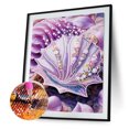 thumbnail image 2 of Pintura de diamante 5D DIY Kit de taladro en forma especial parcial Shell Home Decor (BB002) FLhrweasw Nuevo, 2 of 9