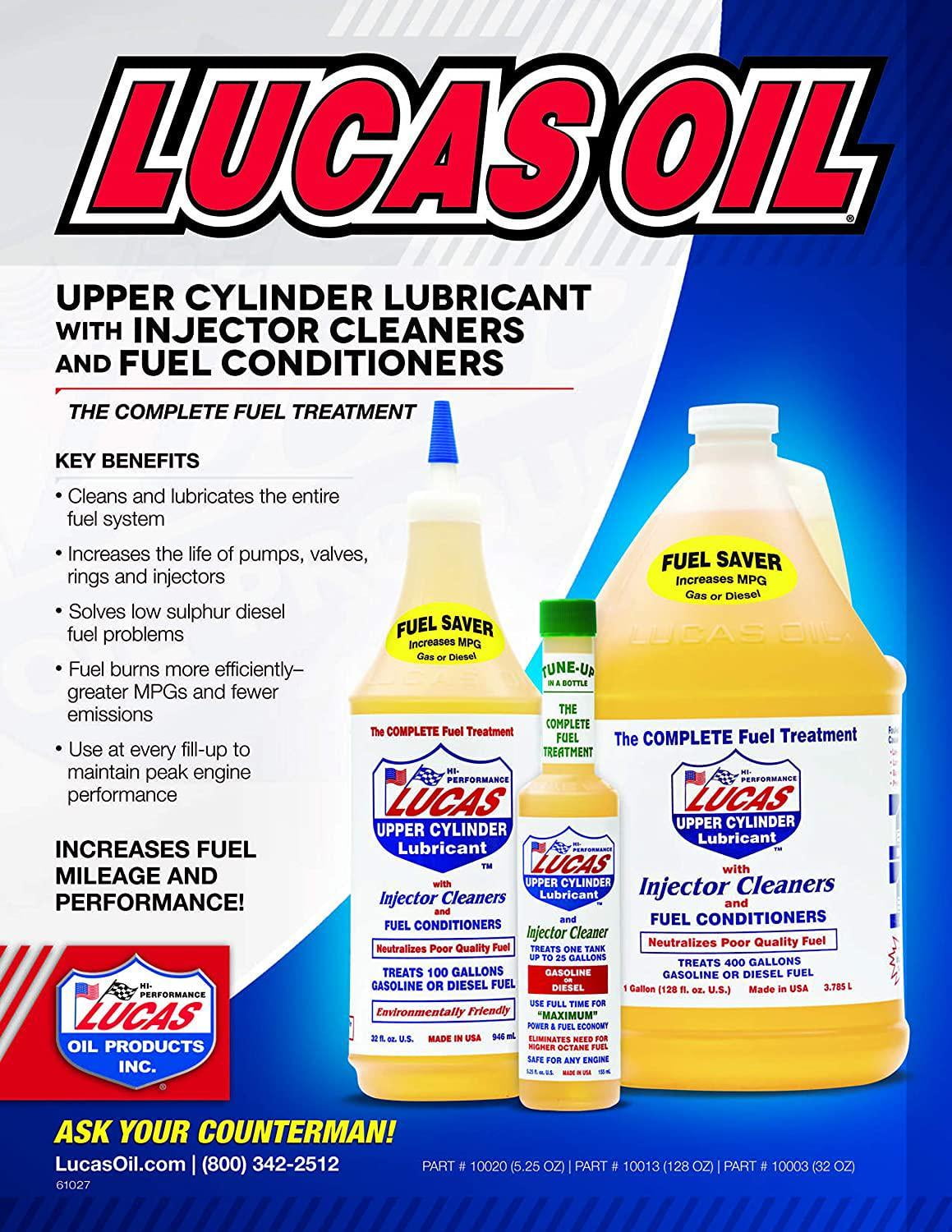 Lucas fuel injector cleaner! Does it do anything? Let's find