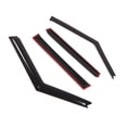 thumbnail image 2 of Tuningpros WD2-517 Outside Mount Window Visor Deflector Rain Guard Dark Smoke 4 Pcs Set For 1999-2004 Land Discovery II, 2 of 5