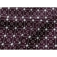 thumbnail image 4 of oneOone Viscose Jersey Fabric Check Kasuri Print Fabric BTY 60 Inch Wide, 4 of 5