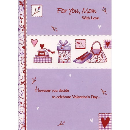 Designer Greetings Perfume, Purse, Shoes Die Cut Windows: Mom Valentine's Day