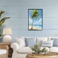 thumbnail image 2 of Stupell Industries Shade From Palm Trees Black Framed Giclee Art, design by LSR Design Studio, 24 x 16, 2 of 8
