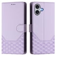 thumbnail image 2 of for iPhone 16 Wallet Case for Men Women, RFID Blocking Card Holder Slots, Wrist Strap & Shoulder Strap Shockproof TPU Inner, Kickstand PU Leather Protective Phone Cover, Purple, 2 of 11