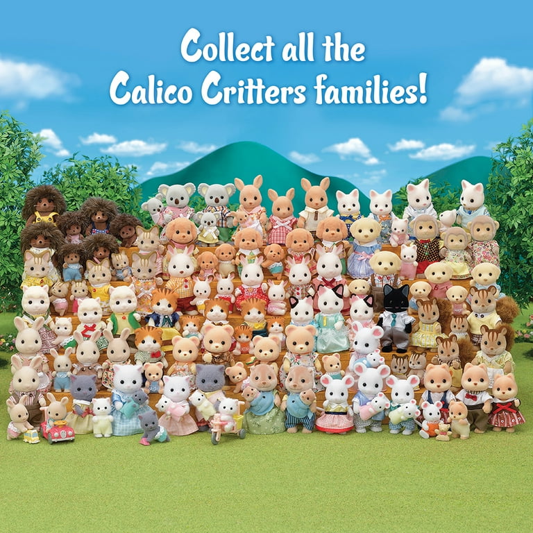Calico Critters Hopper Kangaroo Family, Set of 4 Collectible