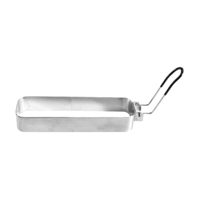 Molde para huevos fritos, anillo de acero inoxidable para freír, molde para muffins, molde para panqueques, marco para huevos Mango negro