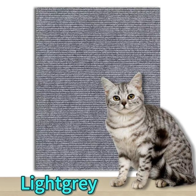 Tapete rascador para gatos recortable, rascador para gatos, cinta para sofá, poste rascador, alfombra autoadhesiva, tablero rascador para gatos, accesorios para gatos