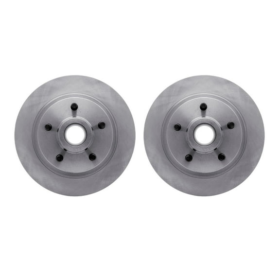 Dynamic Friction Company Front Brake Rotors 6002-66003