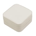 thumbnail image 1 of Caja de joyería, caja de almacenamiento de joyería, minicaja de almacenamiento de joyería, organizador de joyería, exhibición para dijes, collares, Beige, 1 of 8