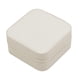 thumbnail image 1 of Caja de almacenamiento para joyería para mujer, caja de anillo multifuncional, organizador de joyería, expositor para pendiente colgante Beige, 1 of 9