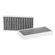 thumbnail image 2 of 2PCS Car Cabin Air Filter 55111302AA,68233626AA for Jeep Wrangler 3.6L 2.8 3.8 3.6 V6, 2 of 9