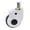 As picture shown, variant on KCAHPAN 1PC Baby Walker Spare Wheel Practical Casters 360 Degree Swivel Designs with Quiet Rubber for Floor Protection