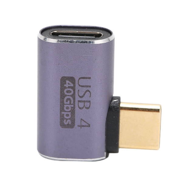 Adaptador Tipo C Hembra A Tipo C Macho, Disipación Rápida Adaptador De Teléfono Tipo C De Carga Portátil De 100 W Para Teléfono Celular