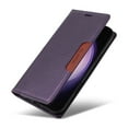 thumbnail image 3 of For Samsung Galaxy S22 Flip Wallet Case,[RFID Blocking]PU Leather Magnetic Folio Cover,With Card Slots,Flip Folding Kickstand,Shockproof TPU Anti-fall Rugged Phone Case Cover,Purple, 3 of 9