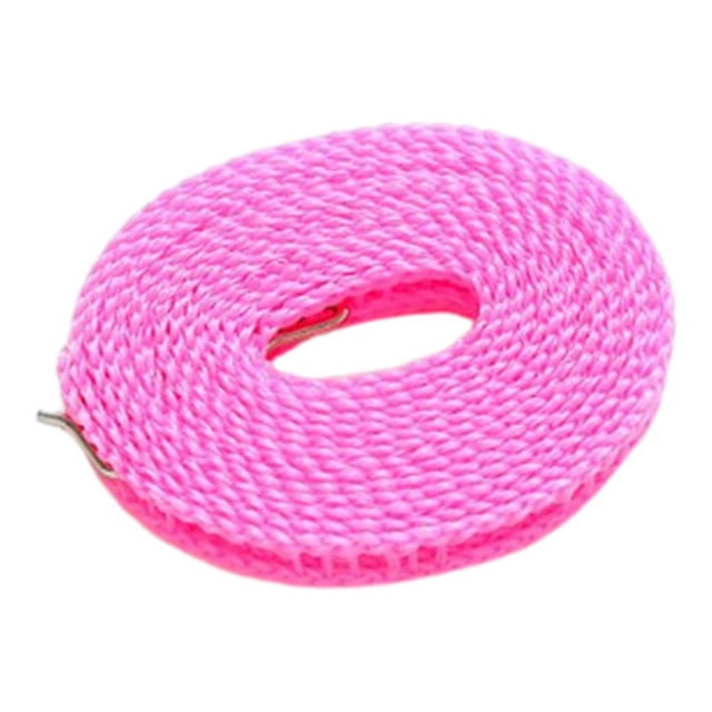 Wosthever Tendedero antideslizante a prueba de viento engrosado extensible secado retráctil ropa cuerda Camping hogar terraza Accesorios Type3 NO3