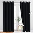 thumbnail image 1 of Cortinas Nicetown Blackout de 213 cm con aislamiento térmico, 2 paneles, 1 of 9
