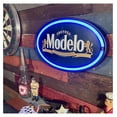 thumbnail image 2 of Modelo Cerveza Neon Sign - 16.25" x 10.25" LED Wall Decor for Bar, Game Room, Man Cave - Vintage Inspired Gift, 2 of 5