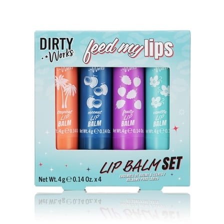 Feed My Lips Nourishing Hydrating Lip Balm, Multi-Flavor