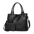 thumbnail image 1 of Bolsas  Xtellar Para Mujer De Cuero Pu Bandoleras Para Mujer De Moda Color Negro, 1 of 4