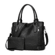 thumbnail image 1 of Bolsas  Xtellar Para Mujer De Cuero Pu Bandoleras Para Mujer De Moda Color Negro, 1 of 4