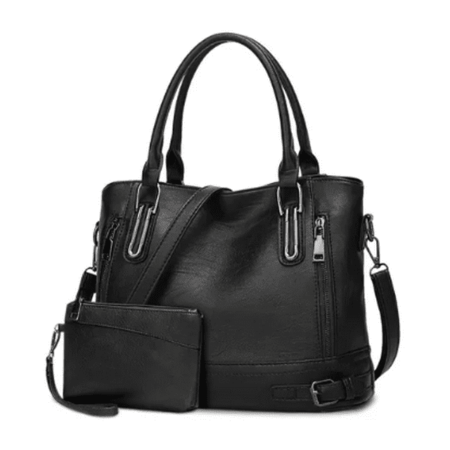 Bolsas Xtellar Para Mujer De Cuero Pu Bandoleras Para Mujer De Moda Color Negro