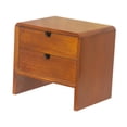 thumbnail image 2 of Cajón de almacenamiento de madera, contenedor de almacenamiento, adorno de gran capacidad, caja de organización versátil, cajones extraíbles para sala, 2 of 9