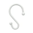 thumbnail image 4 of Better Homes & Gardens S Shaped Rustproof Shower Curtain Hooks White , Set of 12, 4 of 5