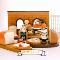 thumbnail image 3 of Soporte para teléfono con forma de pan tostado y gato, soporte para tableta, regalo pequeño para pareja, soporte para teléfono, 3 of 6