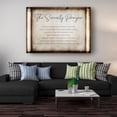 thumbnail image 4 of Bible Verse Poster The Serenity Prayer Wall Art Room Decorative Canvas For Bedroom Canva Photos Print Artwork Framed 16×24 in, 4 of 5