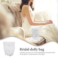 thumbnail image 3 of IDEANATEGRATE Wedding Dolly Bag Confeccionado En Satén Con De Y, 3 of 8