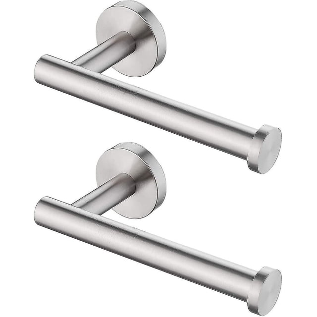 Portapapeles para baño LANNMXG paquete de 2 dispensador de Portapapeles acero inoxidable Sus304 A2175s1