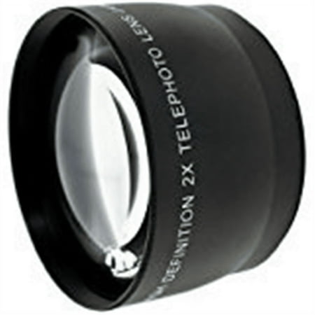 optics 2.0x high definition telephoto conversion lens for panasonic lumix dmc-fz100 (includes lens adapter)