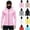 Pink, variant on HAOTAGS Boys UPF 50 Athletic Jackets,Lightweight Adjustable Dual Hood Straps Long Sleeve Sun Protection Jacket Black 11-12T
