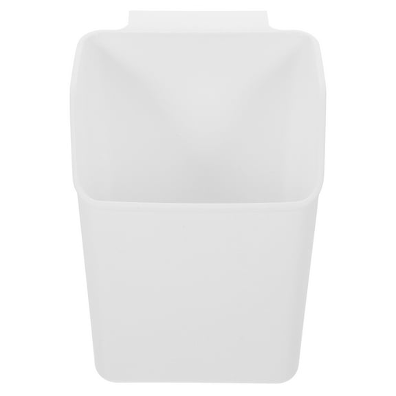 NIAIZEK White Cabinet Door Hanging Storage Basket Kitchen Organizer for Utensils Bottles and More