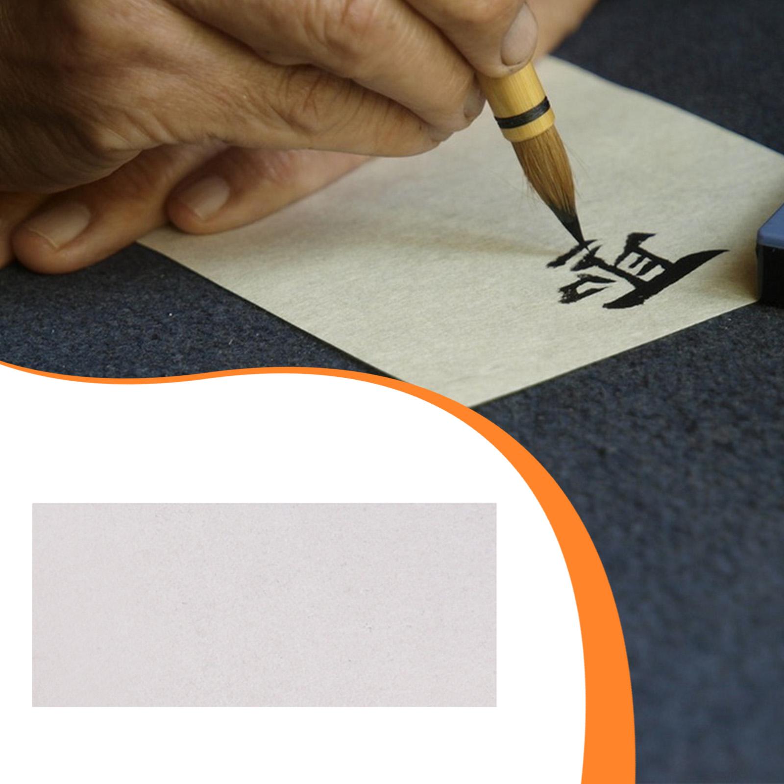 GUOOL Chinese Calligraphy Mat Water Drawing Desk Writing Pad Protector Portable Felt Mat Synthetic Fiber Thickened Foldable Suitable for Art Education Handwriting Practice Home Office white