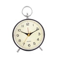 thumbnail image 4 of Reloj Despertador Silencioso con Luz, Reloj de Mesa de Escritorio Decorativo Que No Hace Tictac, Despertador de Noche, Agitador de Cama para Sala de E negro, 4 of 10