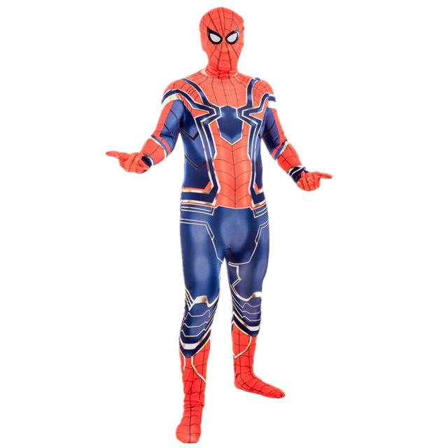 Halloween Adulto Spiderman Homecoming Peter Parker Disfraz De Superhéroe Cosplay Zentai Traje Niño Mono Fiesta