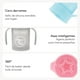 thumbnail image 4 of Taza 360 Twistshake, 230 ml, Borde Innovador, Asas Ergonómicas, Libre de BPA, Gris, 4 of 7