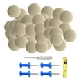 thumbnail image 2 of 60 Pieces Car Roof Headliner Repair , Car Roof Repair Rivets Fixed Buckle, Auto Rivets Retainer for Truck, Van, SUV, Cars, 2 of 8