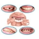 thumbnail image 3 of 12 dentaduras postizas de carilla instantánea, cosmética temporal, sonrisa dentada, superposición alta y baja, aparatos ortopédicos, kit de reparación de blanqueamiento y alisado con mini pinzas, 3 of 5