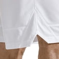 thumbnail image 6 of AJ3914-100 NIKE DRI-FIT ICON MEN'S SHORTS WHITE/BLACK SIZE L, 6 of 7