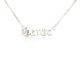 thumbnail image 5 of Qarigey Letra inglesa Doce Signo del zodiaco Collar de amistad Ins Cómodo Cadena de joyería delicada Colgante DIY Géminis Plata Géminis Plata 10piezas Qarigey CBP216314, 5 of 5