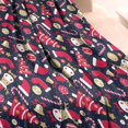 thumbnail image 3 of Dark Blue Christmas Pattern Blanket,Comfortable Soft Flannel Throw Blanket,All Season,Warm Lightweight Blankets for Sofa Bed Couch Living Room Chair,30"x40", 3 of 4
