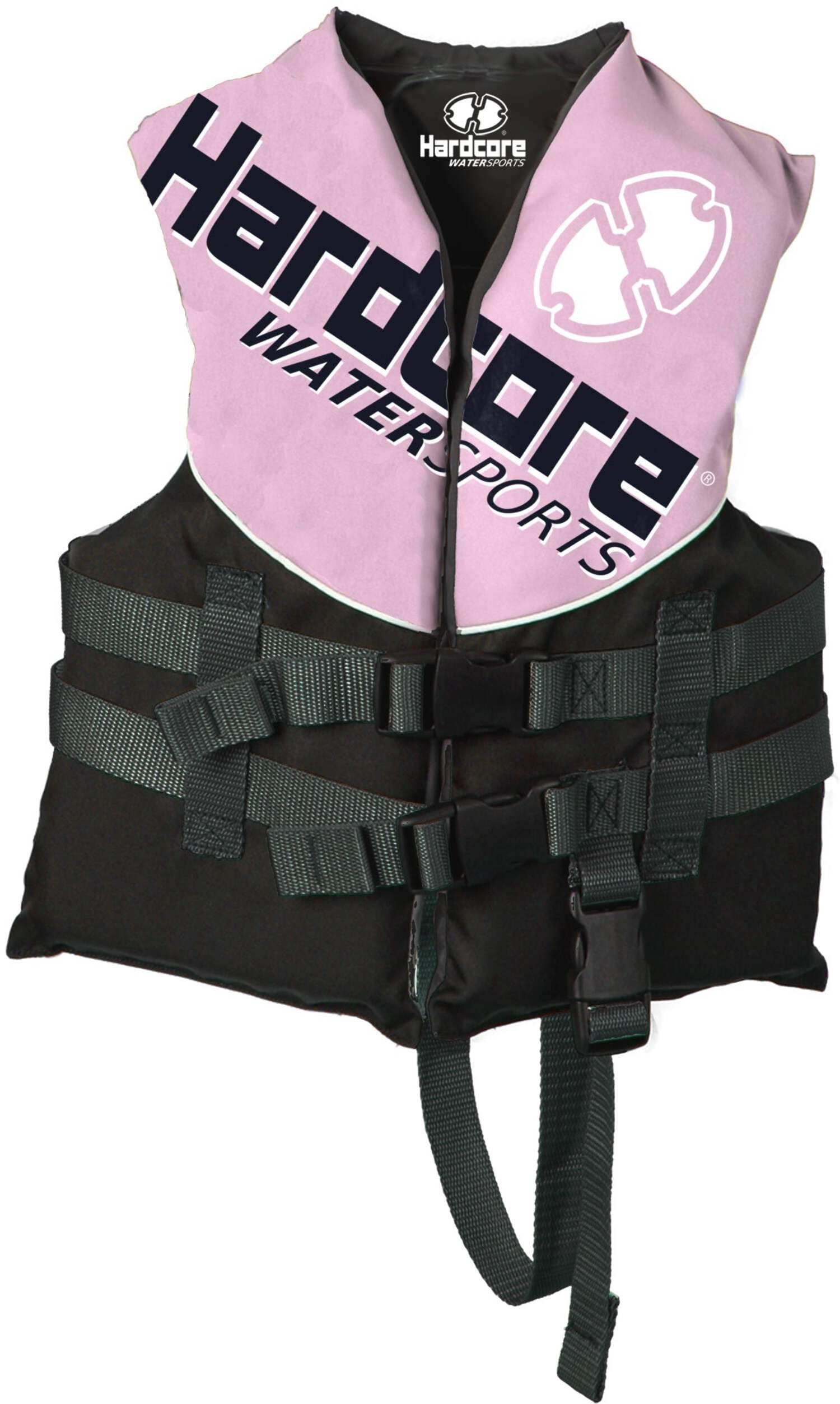 Hardcore Water Sports® High Visibility Adult & Kids Life Jacket PFD USCG Type III Ski Vest w/ Leg Strap
