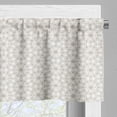thumbnail image 5 of Ambesonne Moroccan Valance & Curtain, Classical Line Pattern, 55"x30", Taupe White, 5 of 6