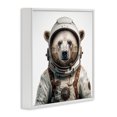 thumbnail image 3 of Stupell Industries Eclectic Bear in Space Suit White Framed Giclee Art, 17 x 17, by Lazar Studio, 3 of 8