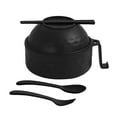 thumbnail image 1 of HBFAGFB Food Storage Containers with Lids Durable and Lightweight Ramen Bowl Set Home Decor Black, 1 of 8