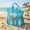 Blue, variant on Mesh Shower Caddy Portable, Large Capacity 8-Pocket Shower Tote Bag, Quick Dry for College Dorm Room Beach Swimming Gym Bathroom Beach Camping and Travel Essentials, Gray